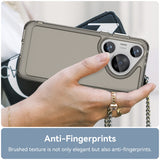 For-Huawei-Pura-70-Pro-Candy-Series-TPU-Phone-Case(Transparent-Grey)