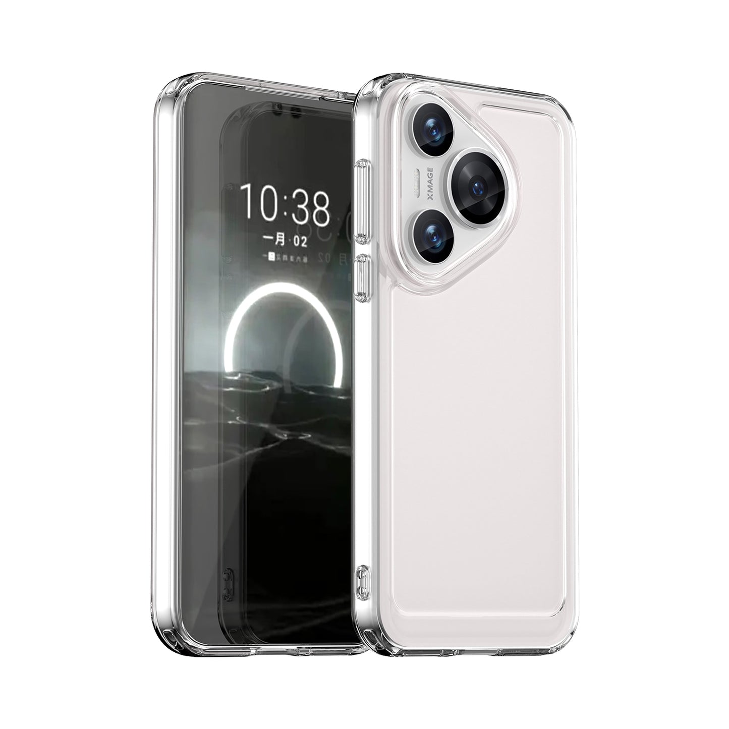 For-Huawei-Pura-70-Candy-Series-TPU-Phone-Case(Transparent)