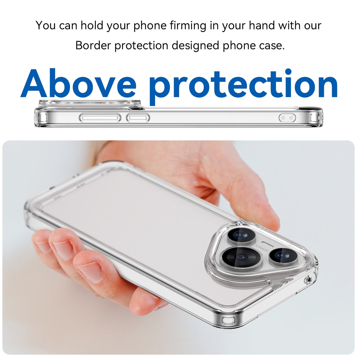 For-Huawei-Pura-70-Candy-Series-TPU-Phone-Case(Transparent)