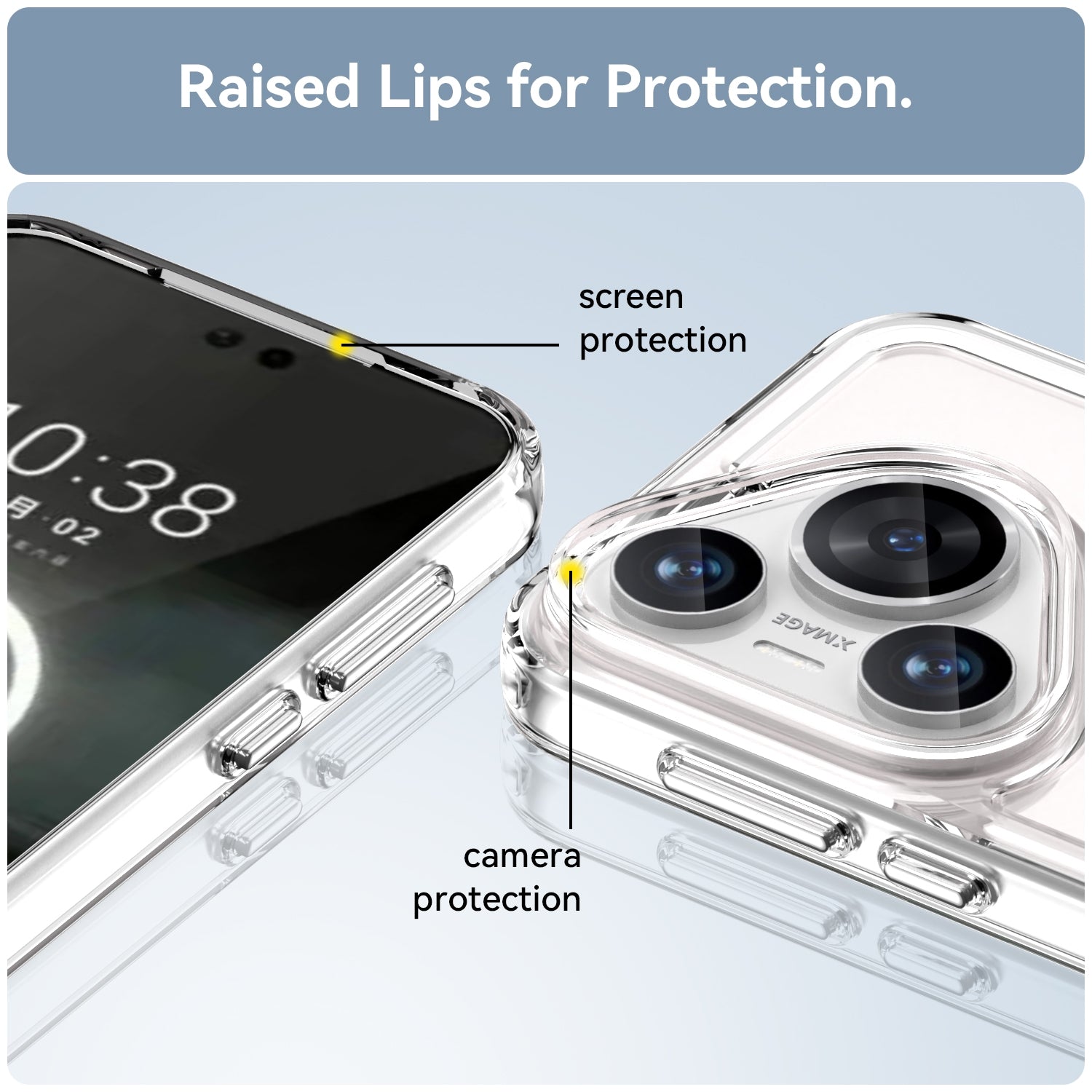 For-Huawei-Pura-70-Candy-Series-TPU-Phone-Case(Transparent)