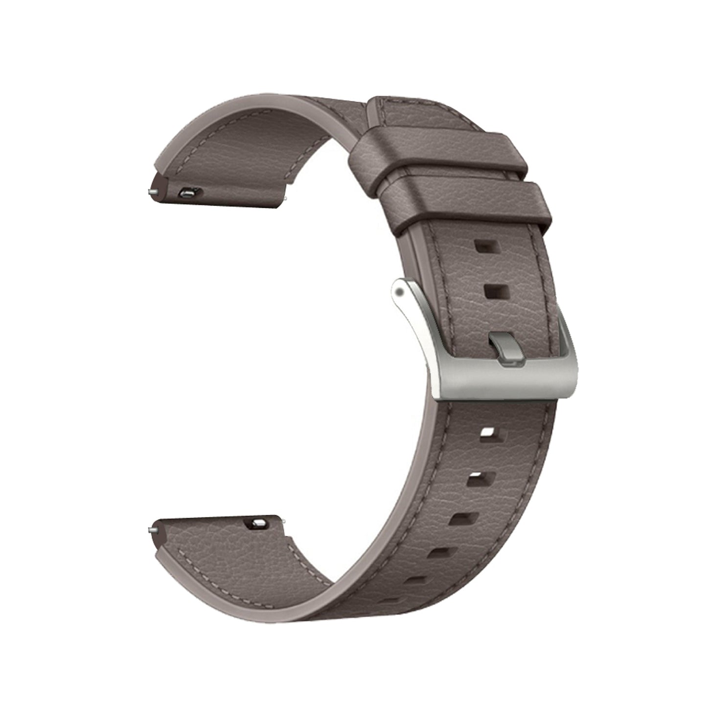 Leather-Watch-Band-for-Huawei-Watch-GT2-Pro-(Grey)