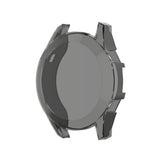 For-Huawei-Watch-GT2-46mm-Full-Coverage-Watch-Protective-Case-with-Screen(Transparent-Black)