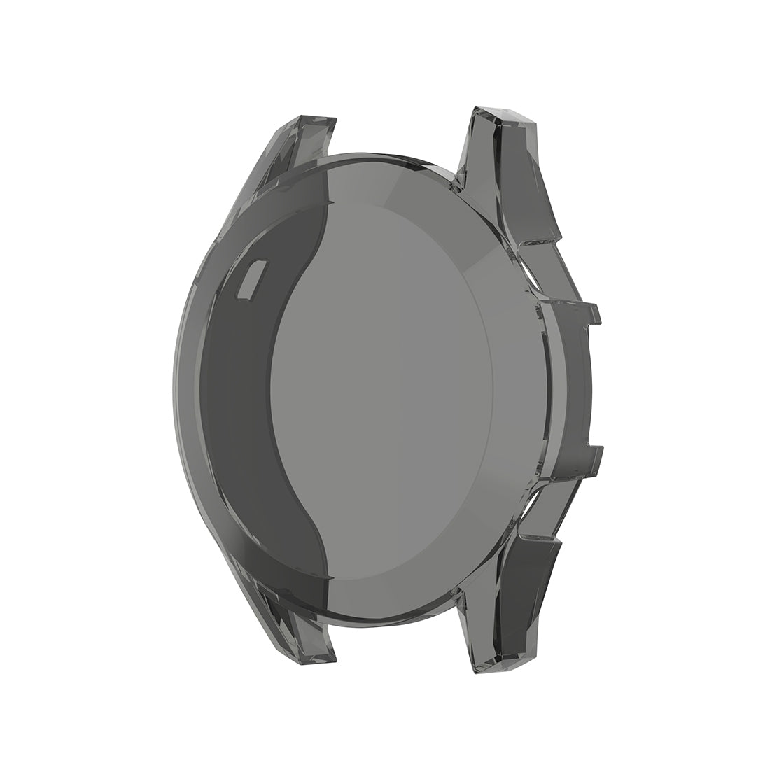 For-Huawei-Watch-GT2-46mm-Full-Coverage-Watch-Protective-Case-with-Screen(Transparent-Black)