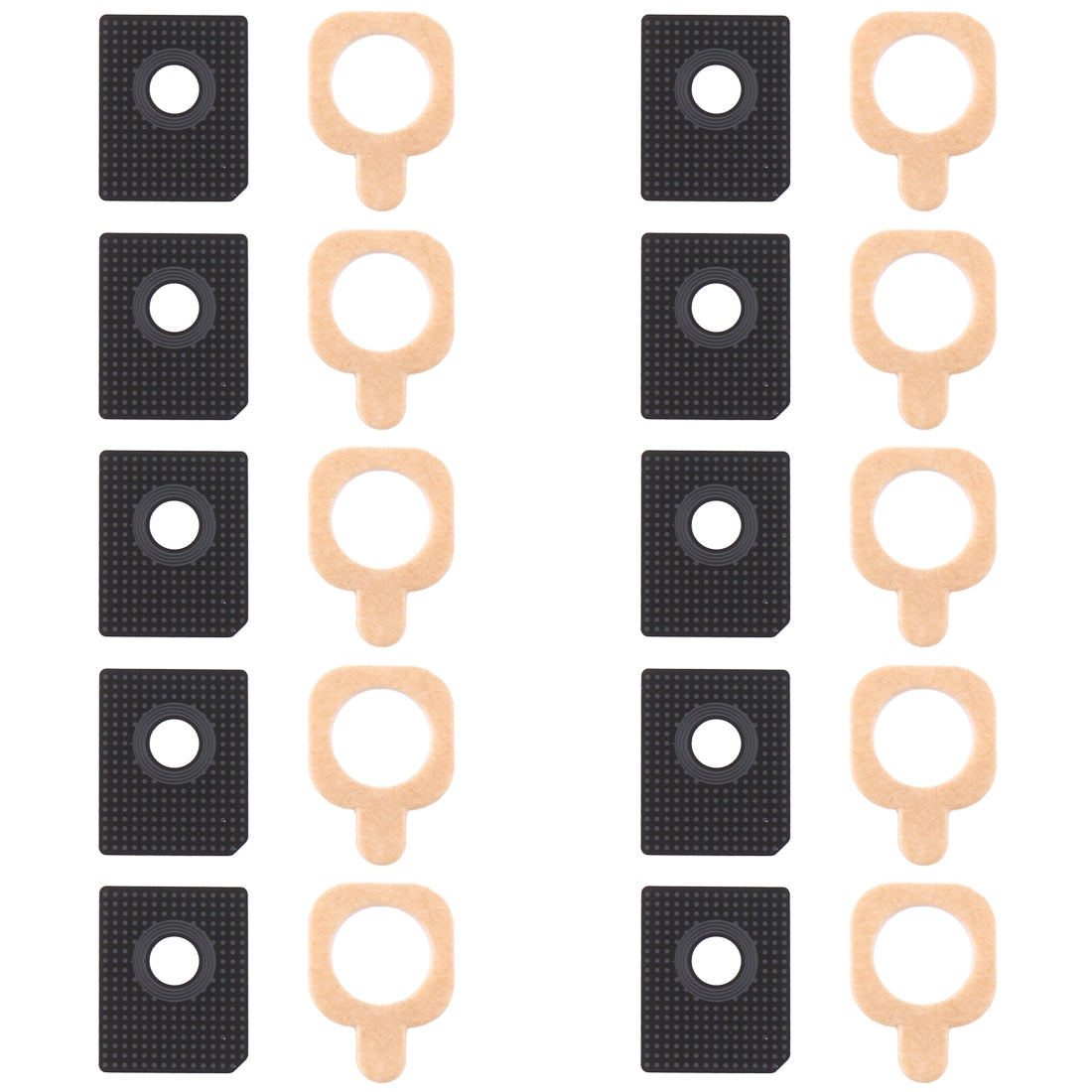 For-Huawei-Y9-Prime-2019-10pcs-Front-Camera-Lens-