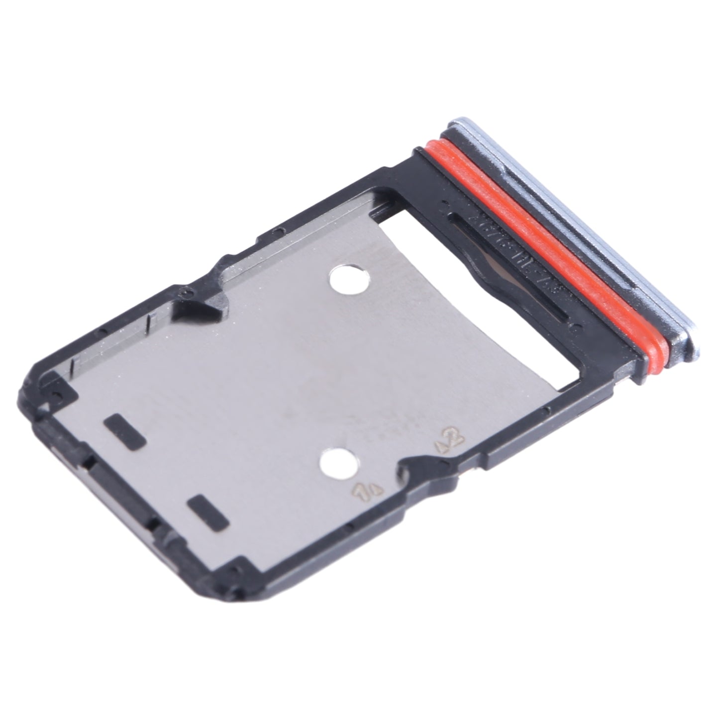 For-Infinix-Note-12-Pro-4G-SIM-Card-Tray-+-SIM-Card-Tray-+-Micro-SD-Card-Tray-(Silver)