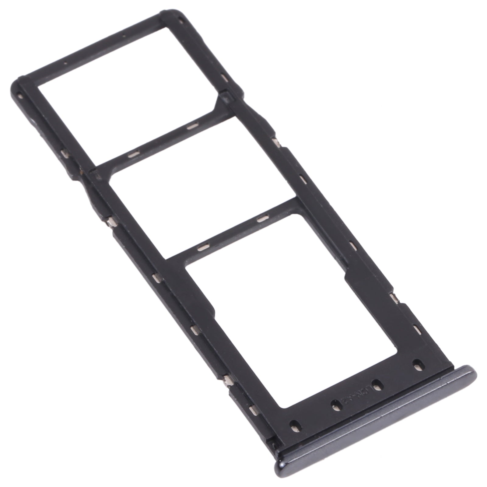For-Infinix-Note-10-X693-SIM-Card-Tray-+-SIM-Card-Tray-+-Micro-SD-Card-Tray-(Black)