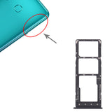 For-Infinix-Note-10-X693-SIM-Card-Tray-+-SIM-Card-Tray-+-Micro-SD-Card-Tray-(Black)