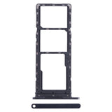 For-Infinix-Smart-7-HD-X6516-SIM-Card-Tray-+-SIM-Card-Tray-+-Micro-SD-Card-Tray-(Black)
