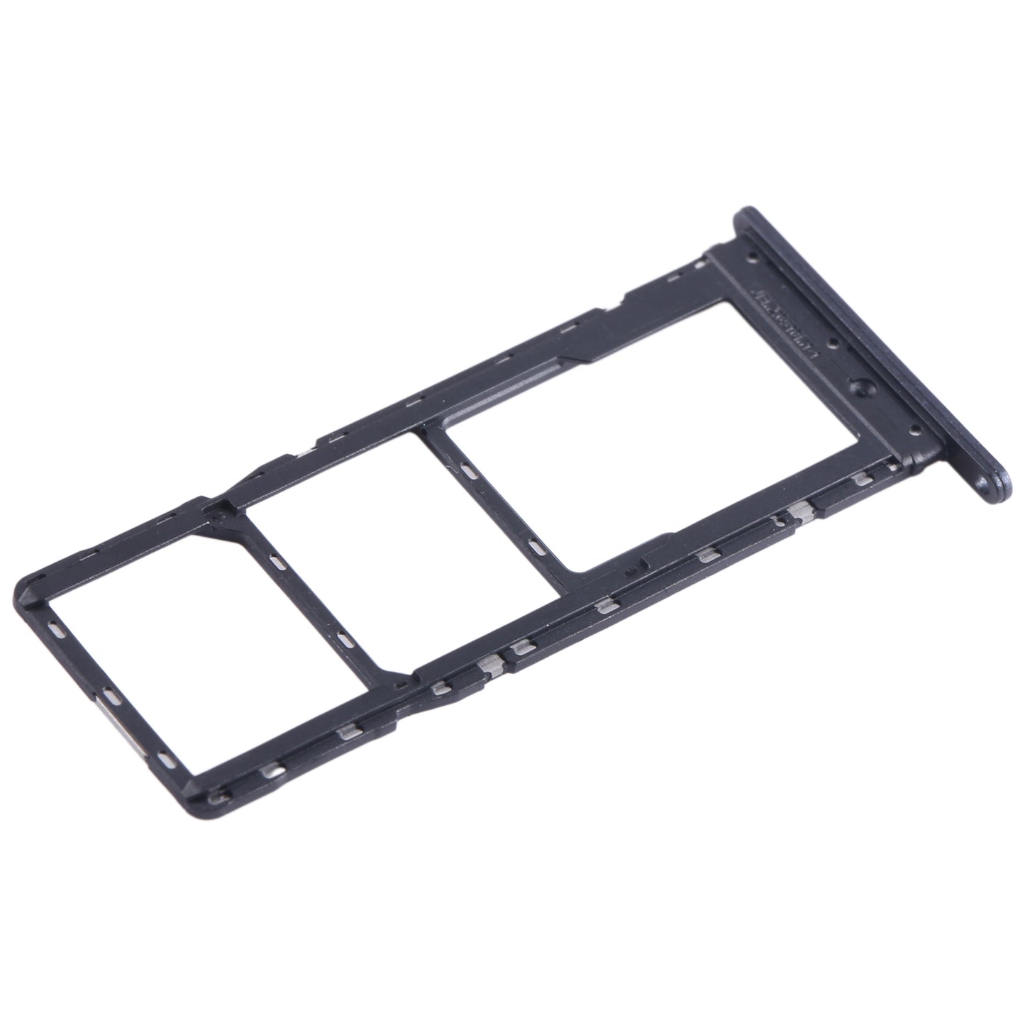 For-Infinix-Smart-7-HD-X6516-SIM-Card-Tray-+-SIM-Card-Tray-+-Micro-SD-Card-Tray-(Black)