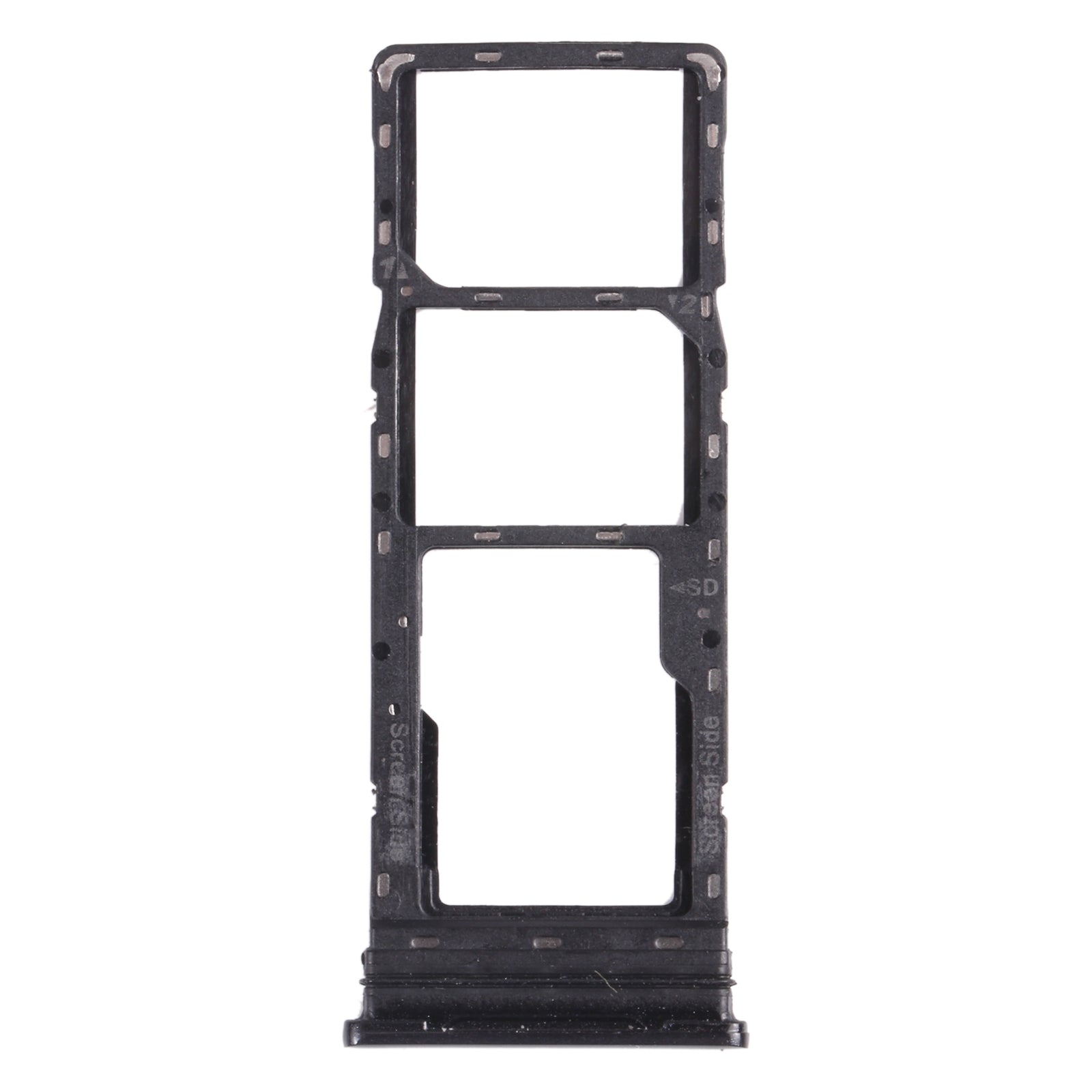 For-infinix-Smart-5-X657-X657C-SIM-Card-Tray-+-SIM-Card-Tray-+-Micro-SD-Card-Tray-(Black)