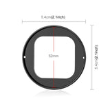 For-Insta360-Ace-Pro-PULUZ-52mm-UV-Lens-Filter-Adapter-Ring-with-Lens-Cover-(Black)