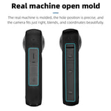 For-Insta360-X3-Silicone-Case-Protective-Cover-with-Hand-Strap(Black)
