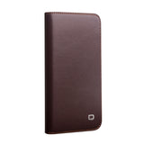 For-iPhone-12-/-12-Pro-QIALINO-Business-Horizontal-Flip-Leather-Case-with-Holder-&-Card-Slots-&-Wallet(Brown)