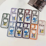 For-iPhone-12-Pro-U1-Invisible-Lens-Holder-Acrylic-+-TPU-MagSafe-Magnetic-Phone-Case(Grey)