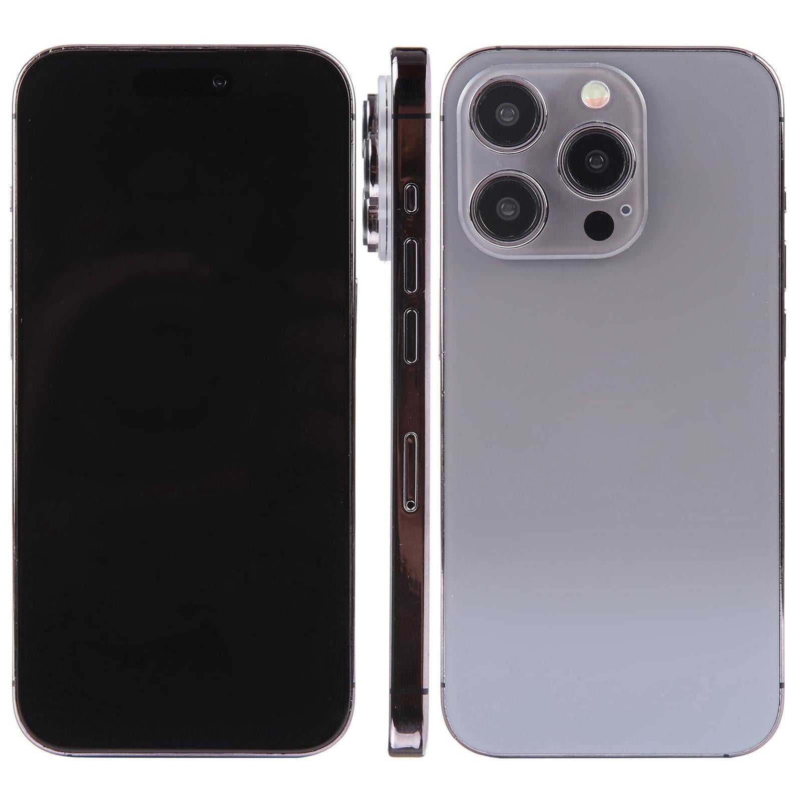For-iPhone-15-Pro-Max-Black-Screen-Non-Working-Fake-Dummy-Display-Model-(Natural-Titanium)