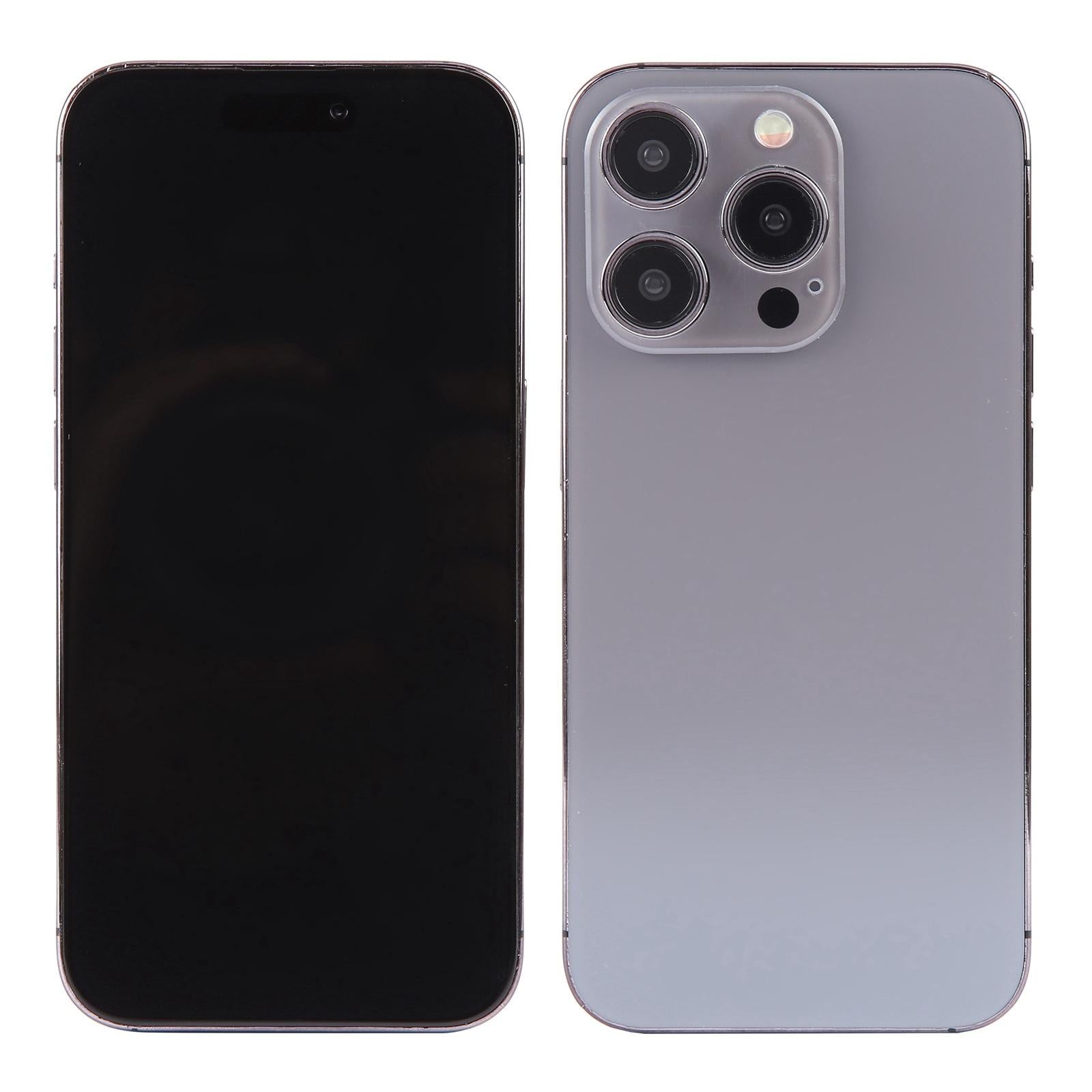 For-iPhone-15-Pro-Max-Black-Screen-Non-Working-Fake-Dummy-Display-Model-(Natural-Titanium)