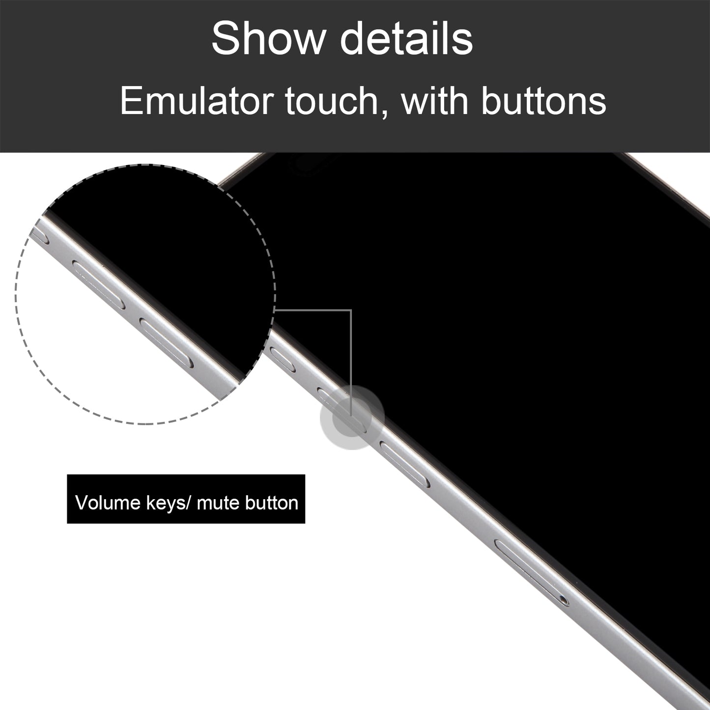 For-iPhone-15-Pro-Max-Black-Screen-Non-Working-Fake-Dummy-Display-Model-(Natural-Titanium)