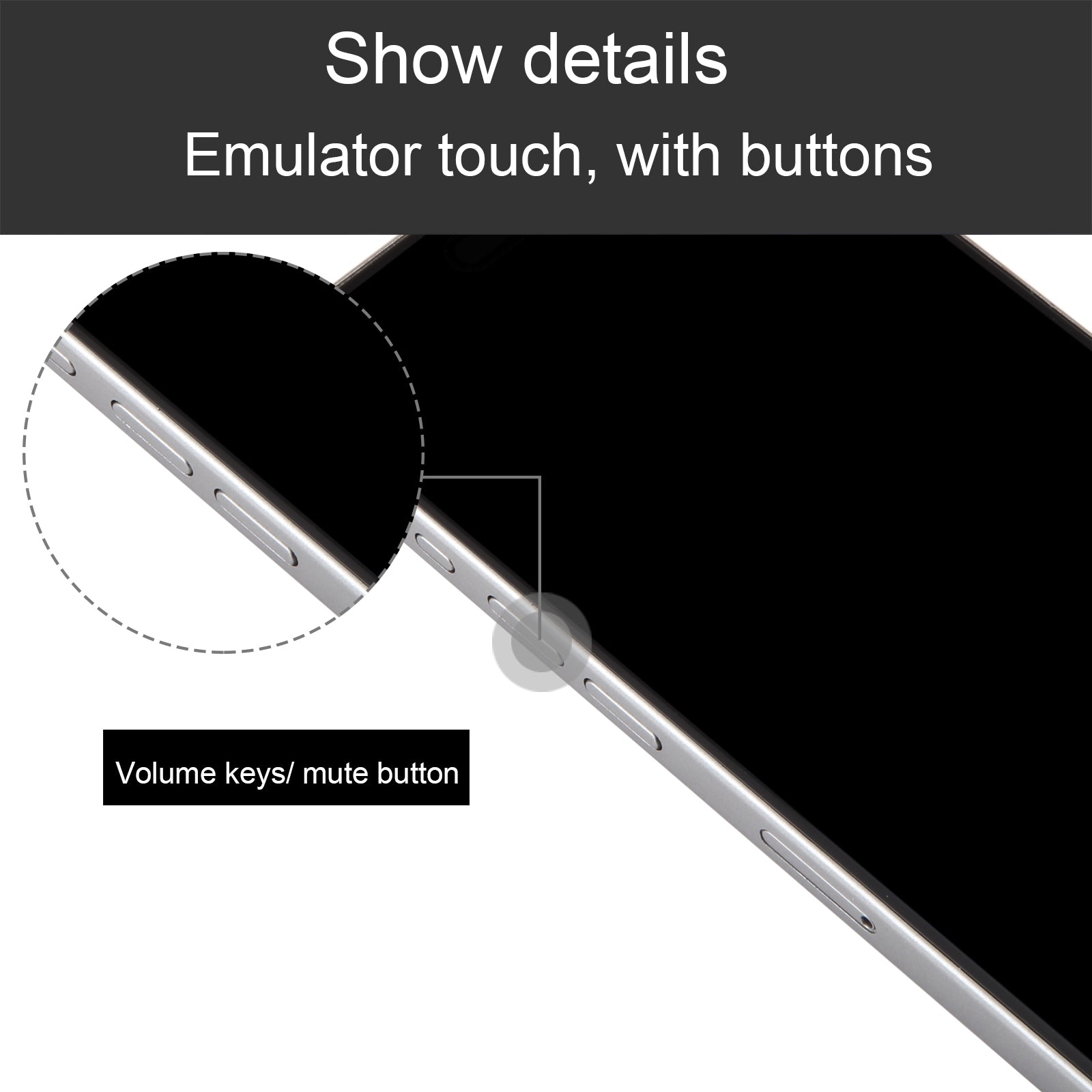 For-iPhone-15-Pro-Max-Black-Screen-Non-Working-Fake-Dummy-Display-Model-(Natural-Titanium)