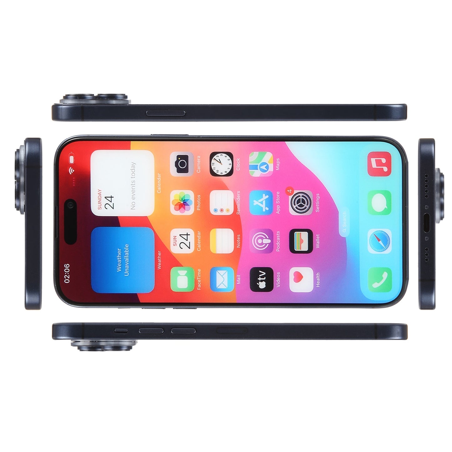 For-iPhone-15-Color-Screen-Non-Working-Fake-Dummy-Display-Model-(Black)