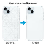 For-iPhone-15-Easy-Replacement-Big-Camera-Hole-Glass-Back-Battery-Cover(Blue)