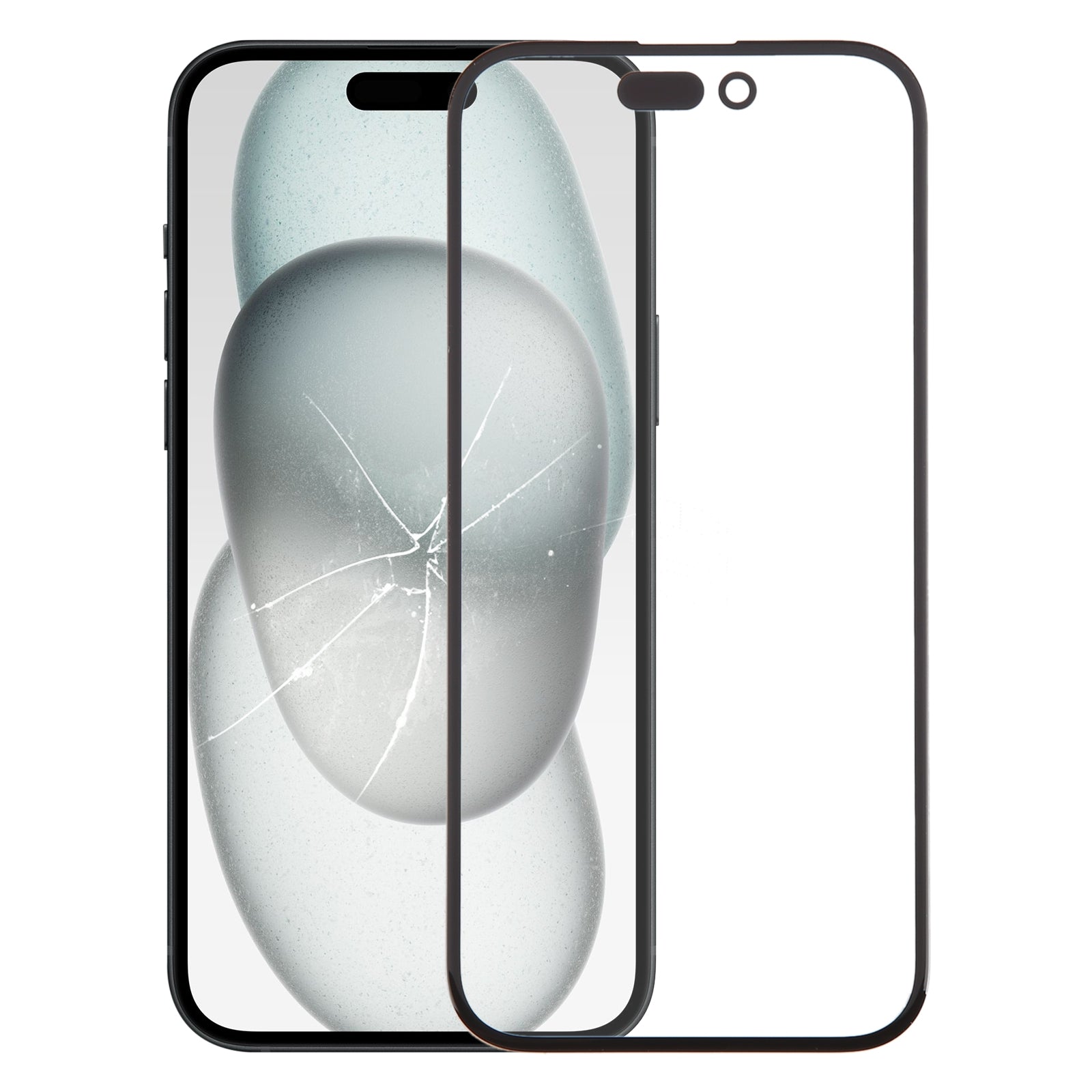For-iPhone-15-Front-Screen-Outer-Glass-Lens-with-OCA-Optically-Clear-Adhesive