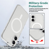 For-iPhone-16-Camera-Control-Button-Integrated-MagSafe-Clear-Phone-Case(Transparent)