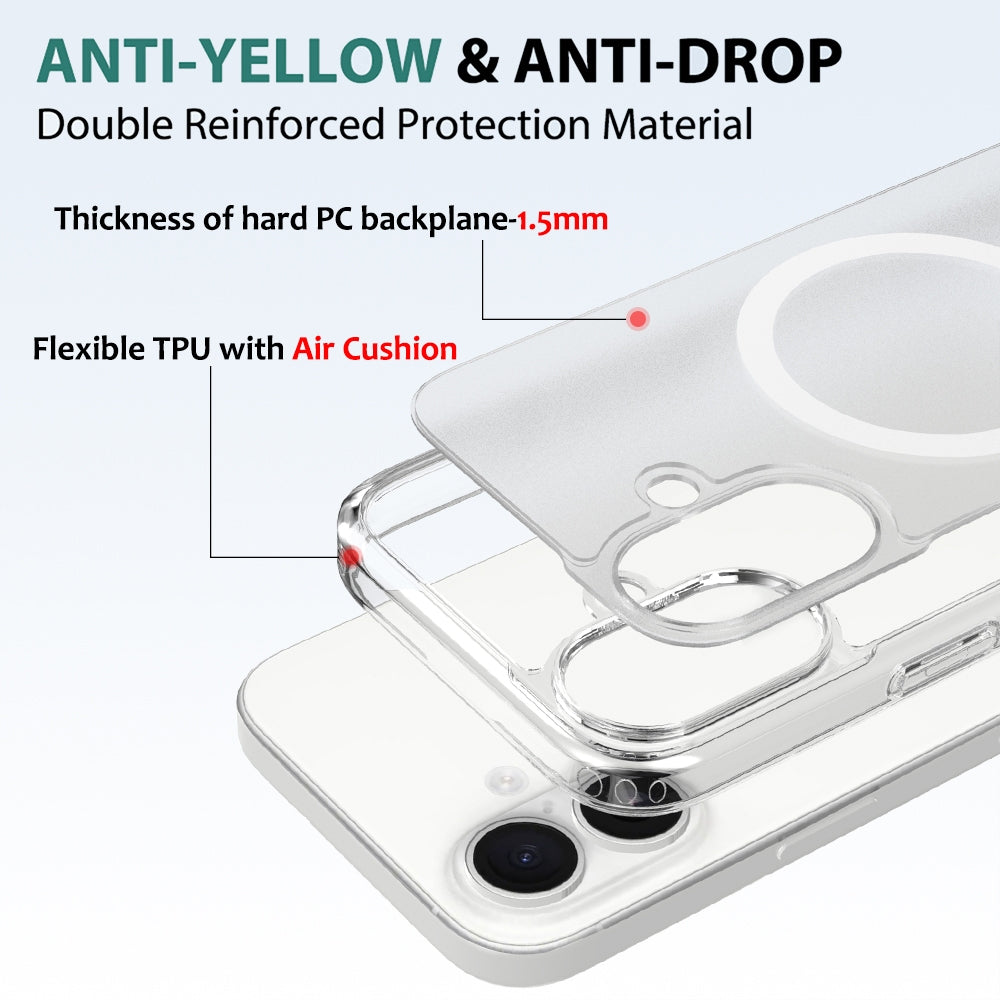 For-iPhone-16-Camera-Control-Button-Integrated-MagSafe-Clear-Phone-Case(Transparent)