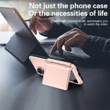 For-iPhone-16-Plus-Card-Slot-Holder-Phone-Case(Grey)
