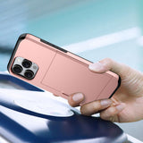 For-iPhone-17e-/-16e-Shockproof-Armor-Phone-Case-with-Card-Slot(White)