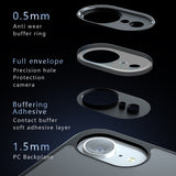 For-iPhone-17e-/-16e-Armor-Precise-Hole-PC-Hybrid-TPU-Phone-Case(Transparent)
