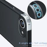 For-iPhone-17e-/-16e-Armor-Precise-Hole-PC-Hybrid-TPU-Phone-Case(Transparent)