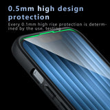 For-iPhone-17e-/-16e-Armor-Precise-Hole-PC-Hybrid-TPU-Phone-Case(Transparent)