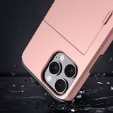 For-iPhone-17e-/-16e-Shockproof-Armor-Phone-Case-with-Card-Slot(Silver)