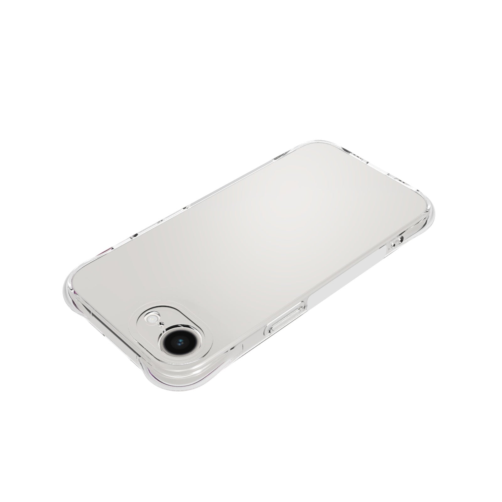 For-iPhone-17e-/-16e-Shockproof-Non-slip-Thickening-TPU-Phone-Case(Transparent)