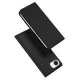 For-iPhone-17e-/-16e-DUX-DUCIS-Skin-Pro-Series-Flip-Leather-Phone-Case(Black)