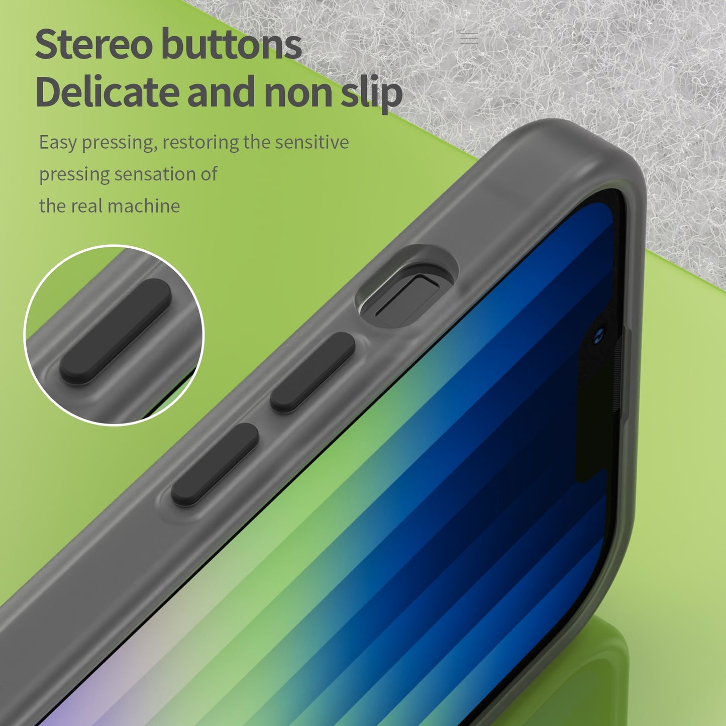 For-iPhone-17e-/-16e-MagSafe-Frosted-Translucent-TPU-+-PC-Full-Coverage-Phone-Case(Black)