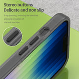 For-iPhone-17e-/-16e-MagSafe-Frosted-Translucent-TPU-+-PC-Full-Coverage-Phone-Case(Black)