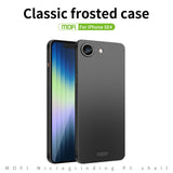For-iPhone-17e-/-16e-MOFI-Frosted-PC-Ultra-thin-Hard-Phone-Case(Blue)