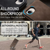 For-iPhone-17e-/-16e-CaseMe-013-Multifunctional-Horizontal-Flip-Leather-Phone-Case(Coffee)