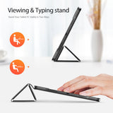 For-Lenovo-Idea-Tab-Pro-DUX-DUCIS-Domo-Series-Magnetic-Flip-Leather-Tablet-Case(Black)