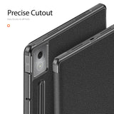 For-Lenovo-Idea-Tab-Pro-DUX-DUCIS-Domo-Series-Magnetic-Flip-Leather-Tablet-Case(Black)