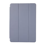 For-Lenovo-Tab-M10-Plus-10.6-3rd-Gen-2022-Solid-Color-3-folding-Leather-Tablet-Case(Lavender-Grey)