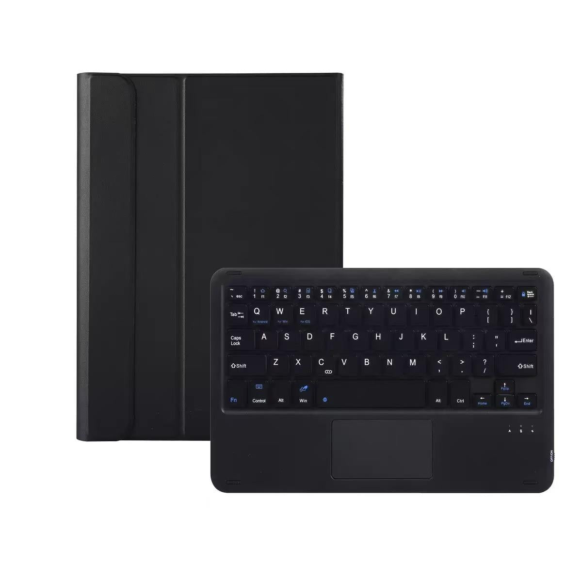 For-Lenovo-Zhao-yang-K10C-10.1-inch-Tablet-Case-with-Bluetooth-Keyboard(Blake)