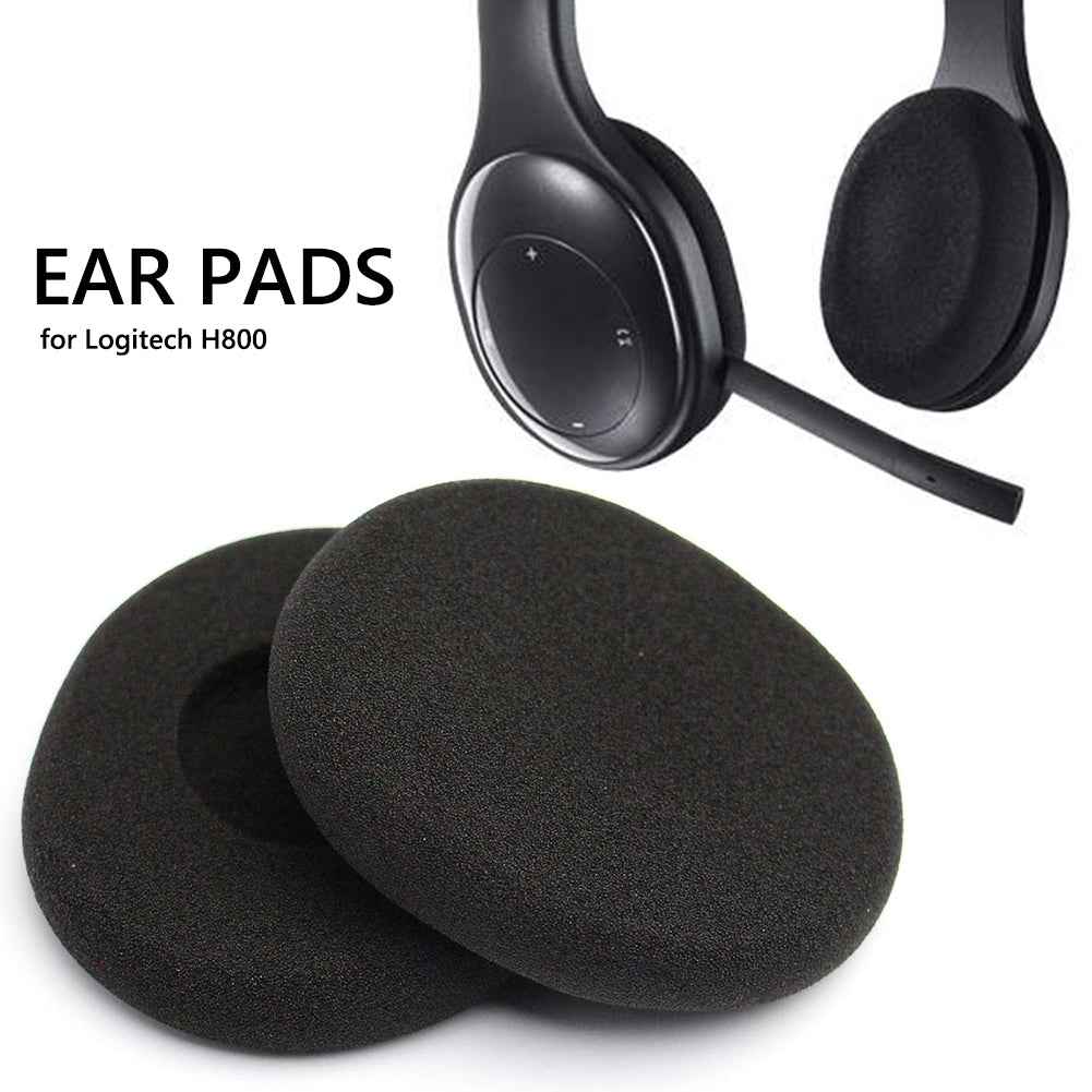 For-Logitech-H800-Headphone-2pcs-Sponge-Cover-Ear-Pads-Earmuff