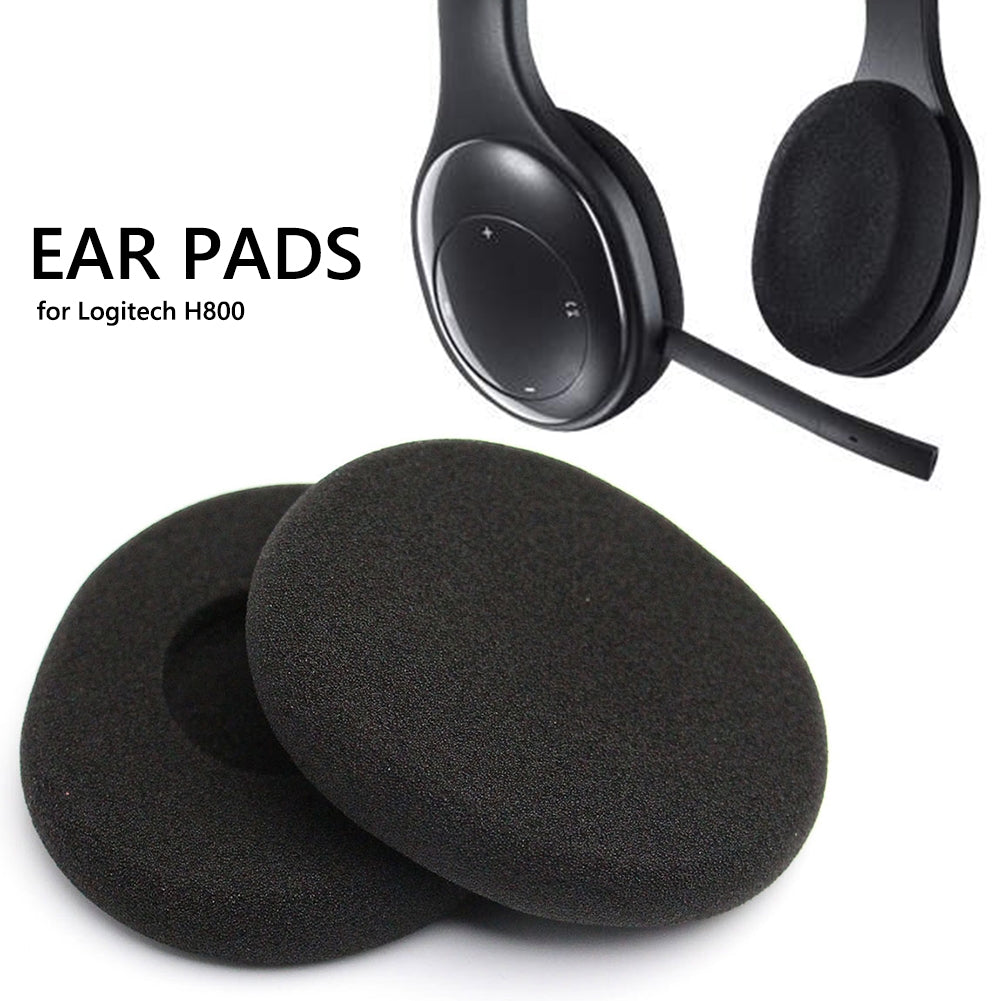 For-Logitech-H800-Headphone-2pcs-Sponge-Cover-Ear-Pads-Earmuff
