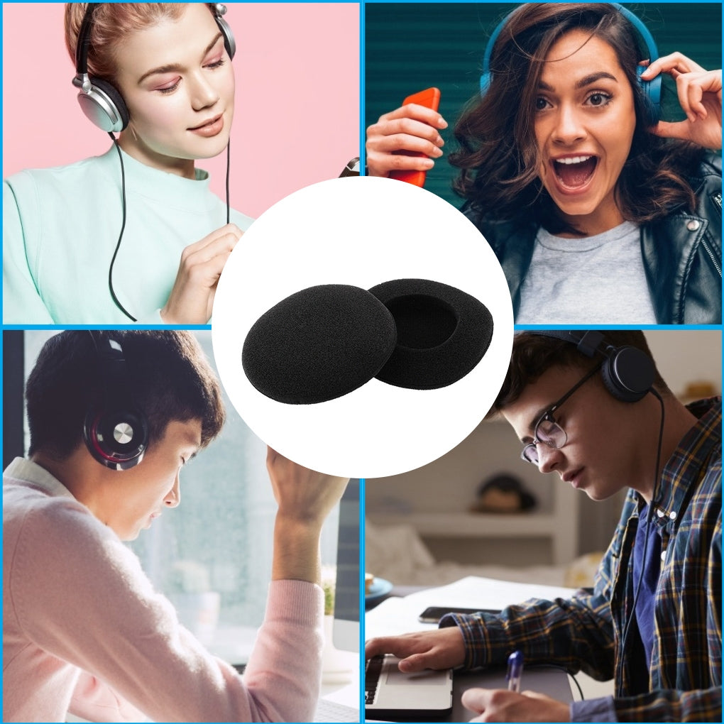 For-Logitech-H800-Headphone-2pcs-Sponge-Cover-Ear-Pads-Earmuff