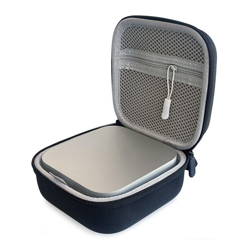 For-Mac-Mini-M4-Storage-Bag-Computer-Host-Portable-Protective-Hard-Case-Storage-Case(Black)