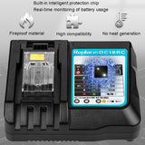 For-Makit-DC18RA-/-DC18RC-14.4V-18V-Cordless-Power-Tool-Battery-Charger(US-Plug)