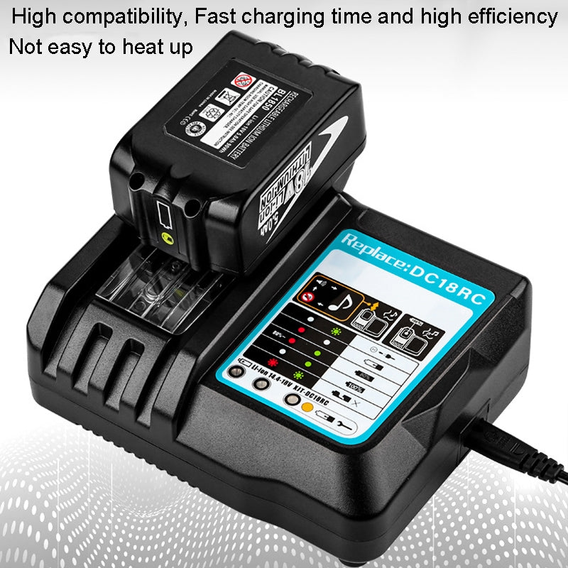For-Makit-DC18RA-/-DC18RC-14.4V-18V-Cordless-Power-Tool-Battery-Charger(US-Plug)