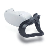 For-Meta-Quest-2-VR-Headset-Anti-sweat-Eye-Mask-VR-Facial-Interface-Bracket-Cover(Black)